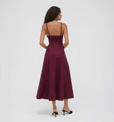 The Fiona Dress -  Mulberry