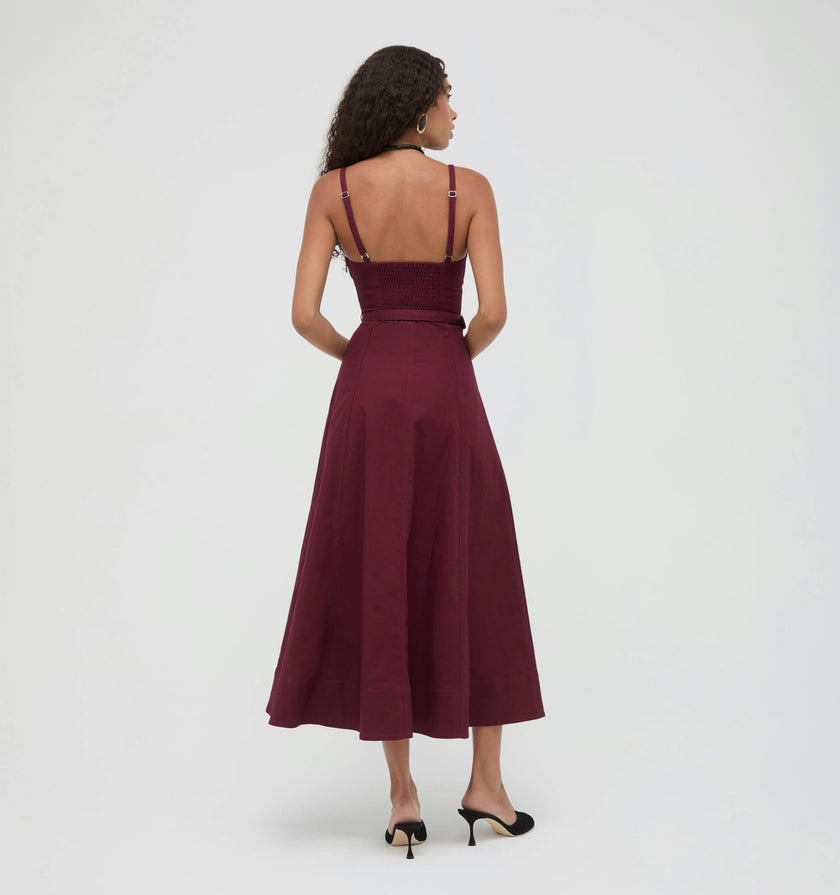 The Fiona Dress -  Mulberry