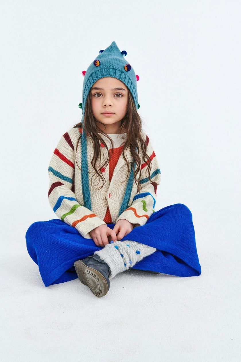 Multi Pom Bonnet