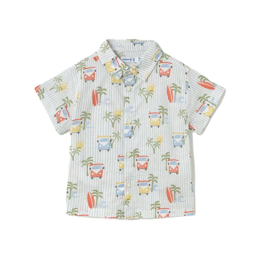 Summer Surfboard Buttondown Shirt