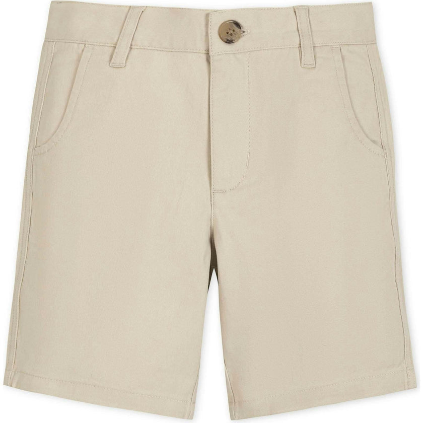 Organic Uniform Stretch Chino Short, Beige