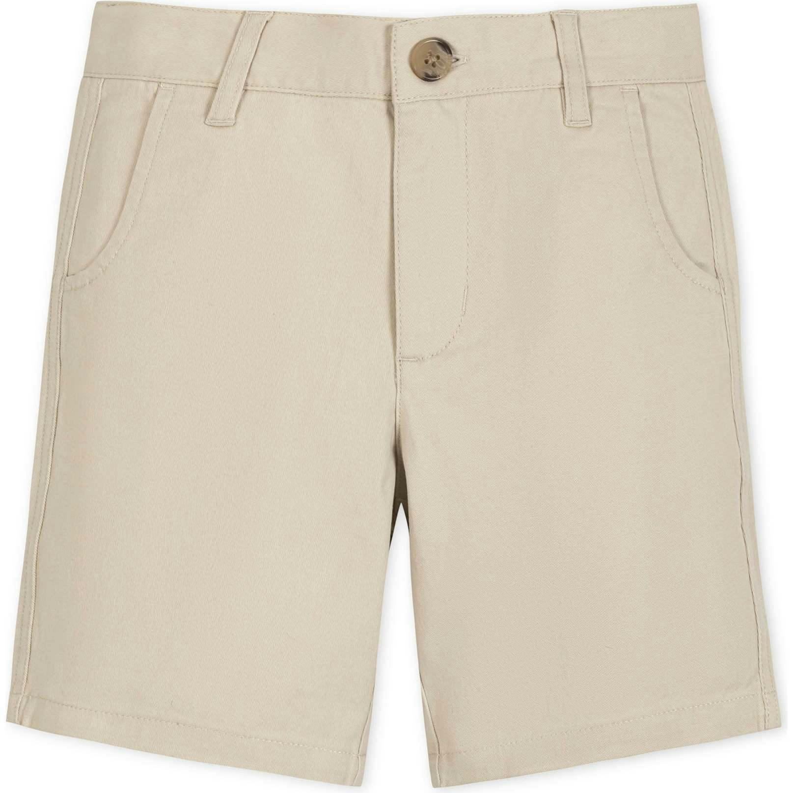Organic Uniform Stretch Chino Short, Beige