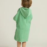 unisex gustavia green hooded towel coverup
