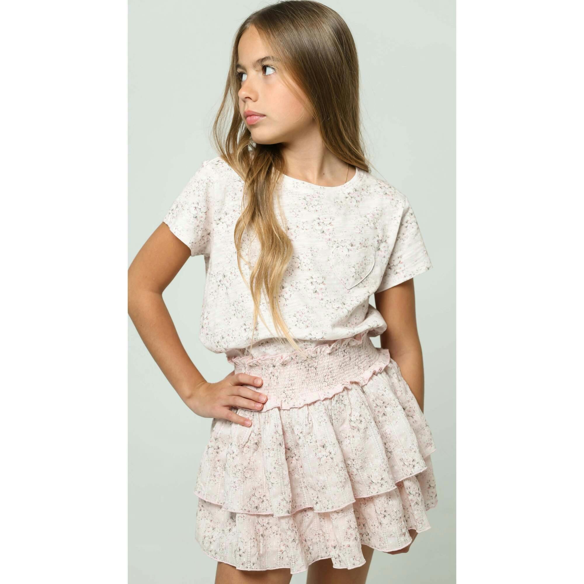 T-shirt Mini Pink Roses