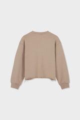 Organic Cotton Cropped Sweatshirt