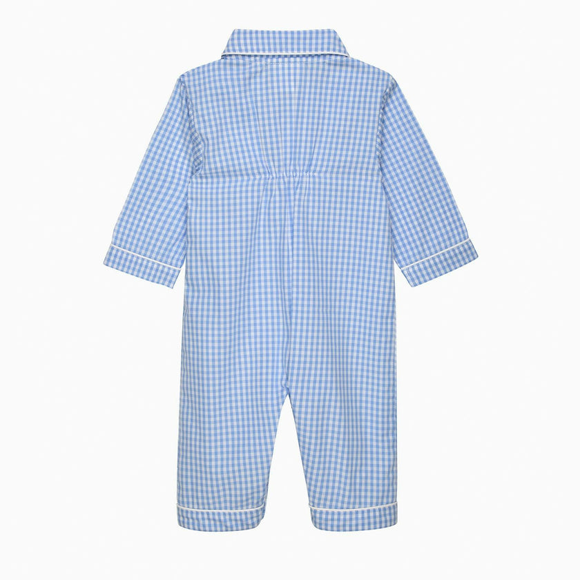 Gingham All-In-One in Blue