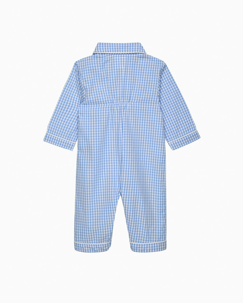 Gingham All-In-One in Blue
