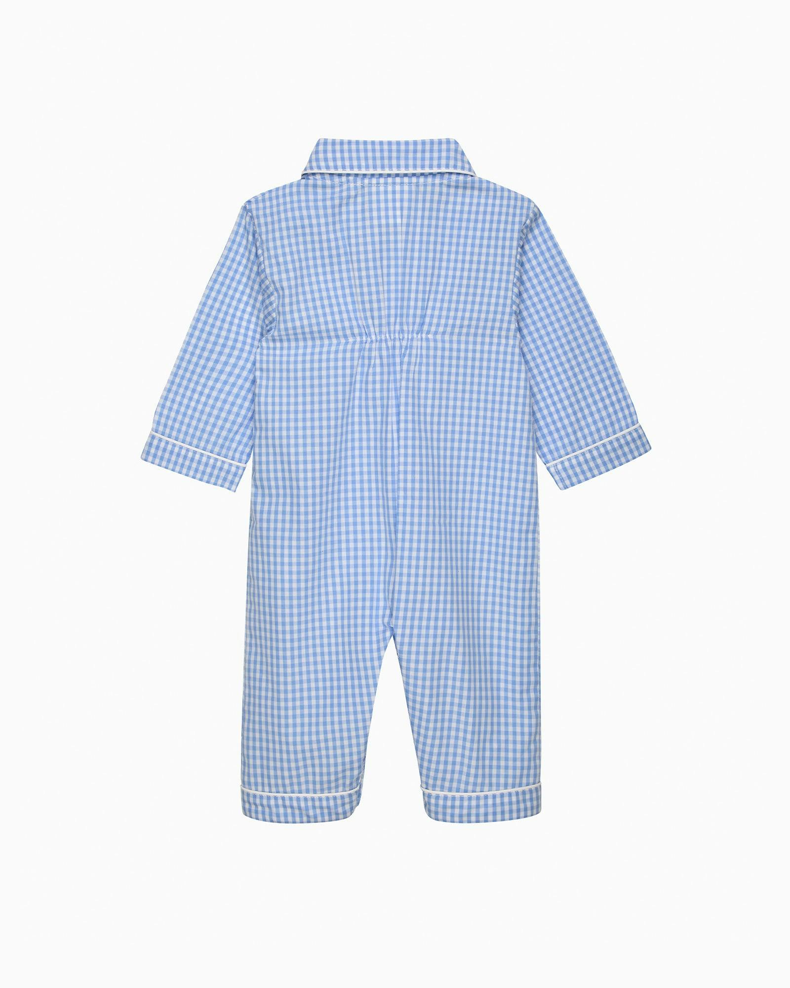 Gingham All-In-One in Blue