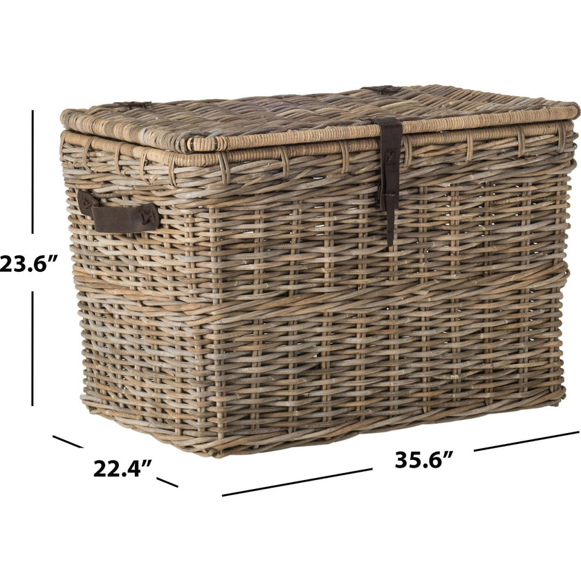 Amancio Wicker Trunk