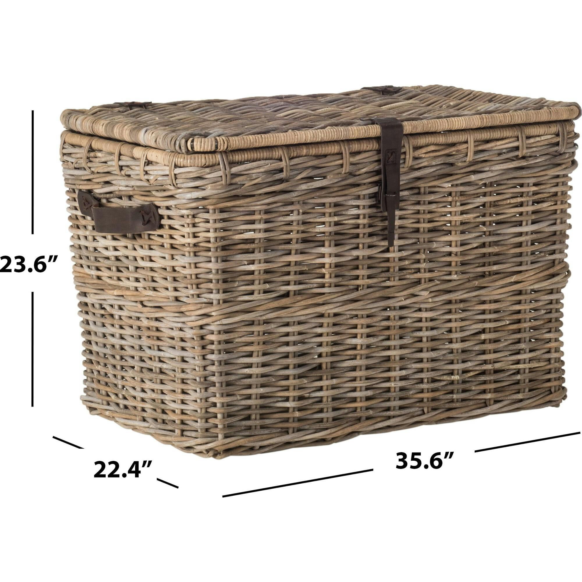 Amancio Wicker Trunk