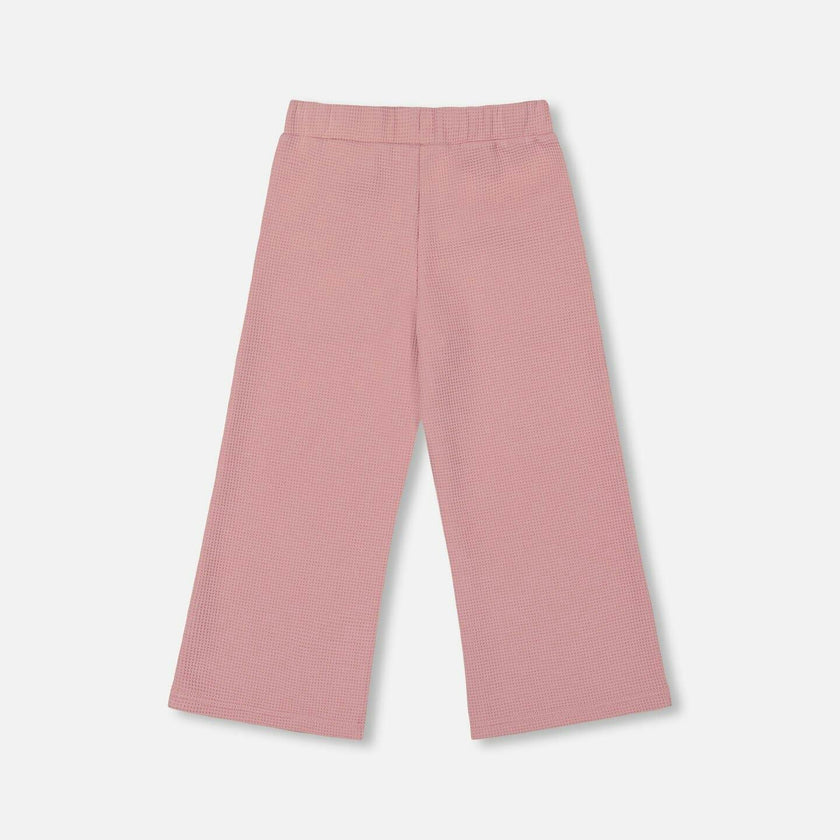 Waffle Flare Leg Pants