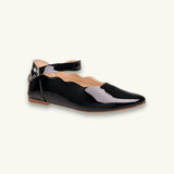 Ondina Ballet Flat | Black Patent Leather