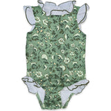 Bingley Suit in Mimosa Flower Teal
