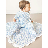 Floral Bunnies Pima Cotton Baby One-Piece Pajamas