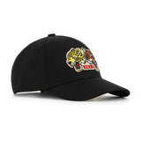 Black Embroidered Cap