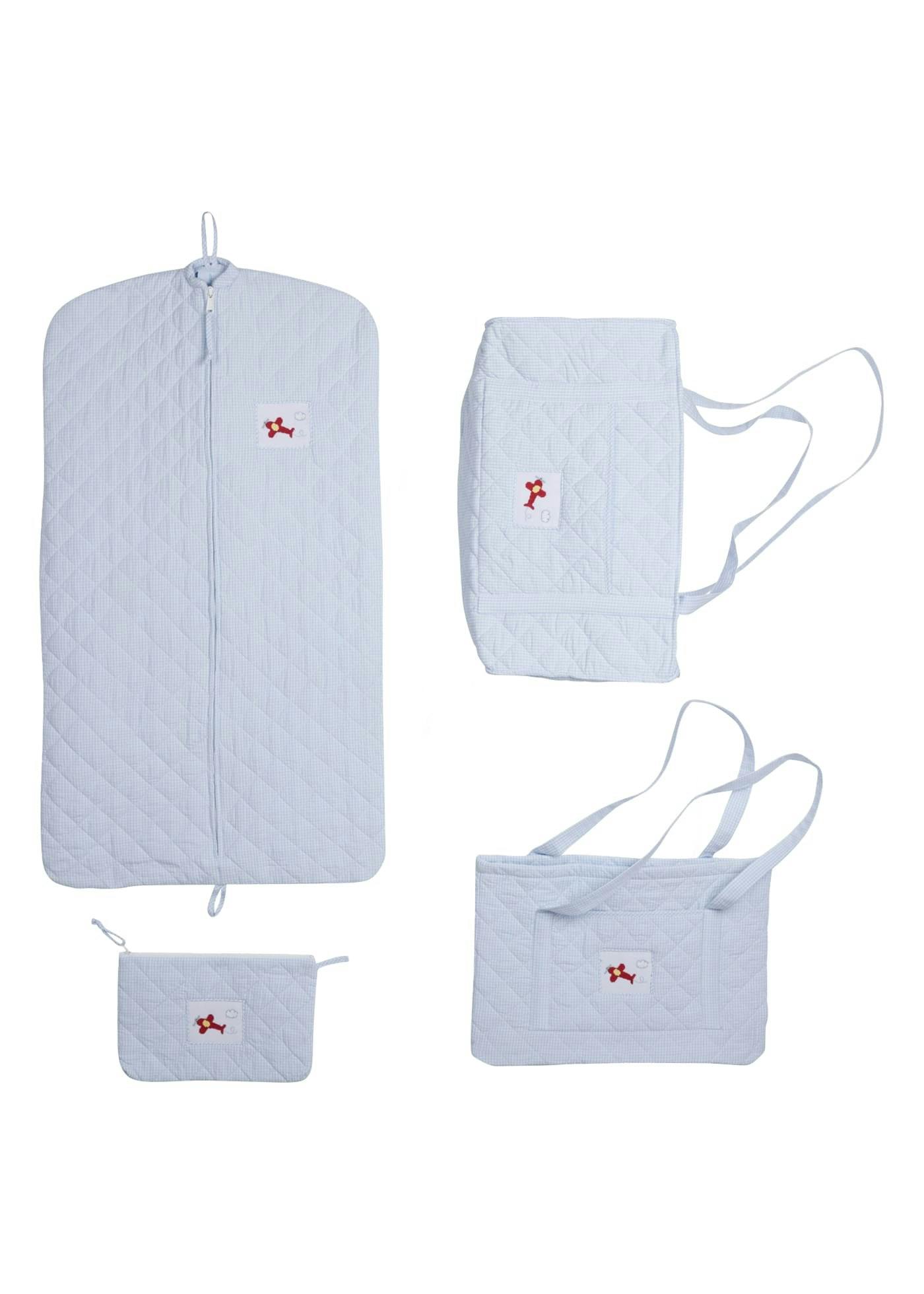 Quilted Luggage - Airplane