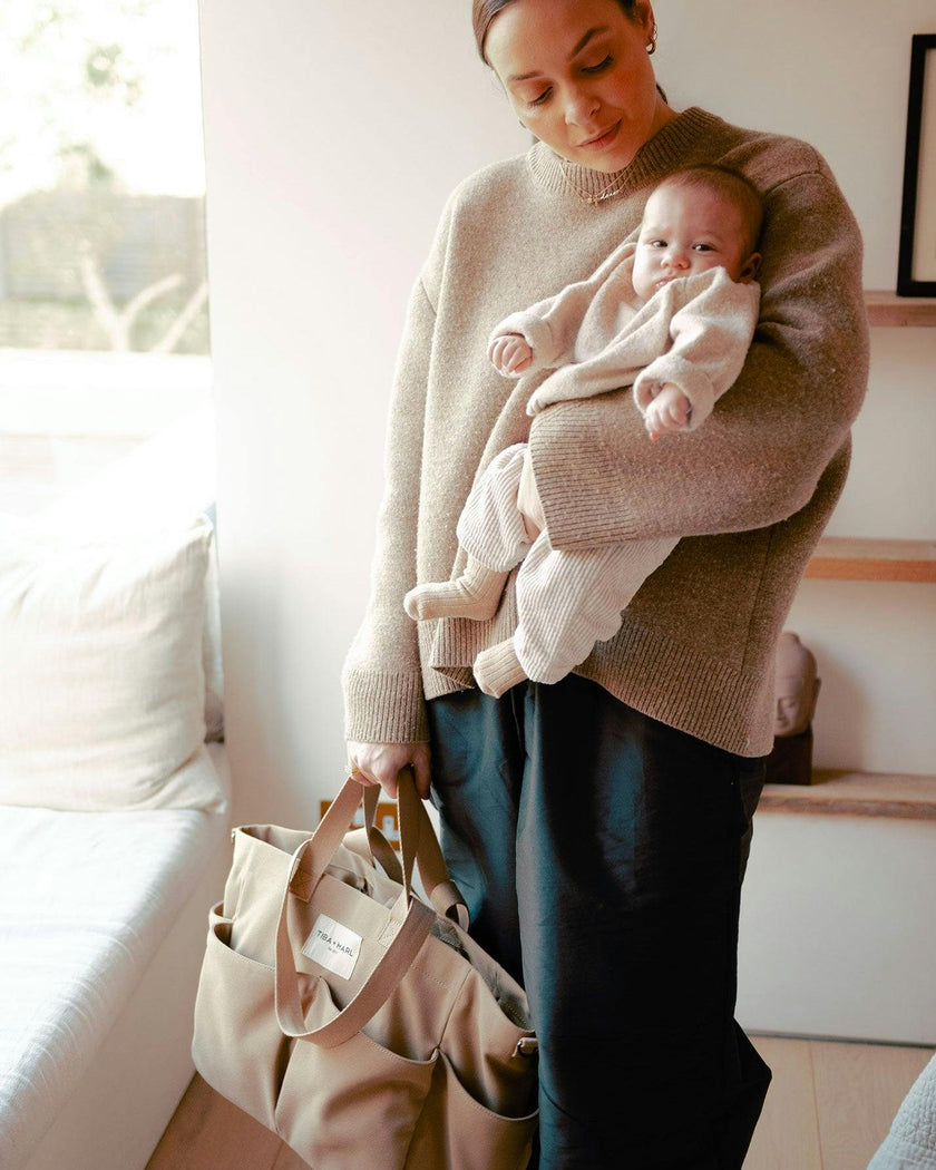 T+M Canvas Pocket Tote Desert