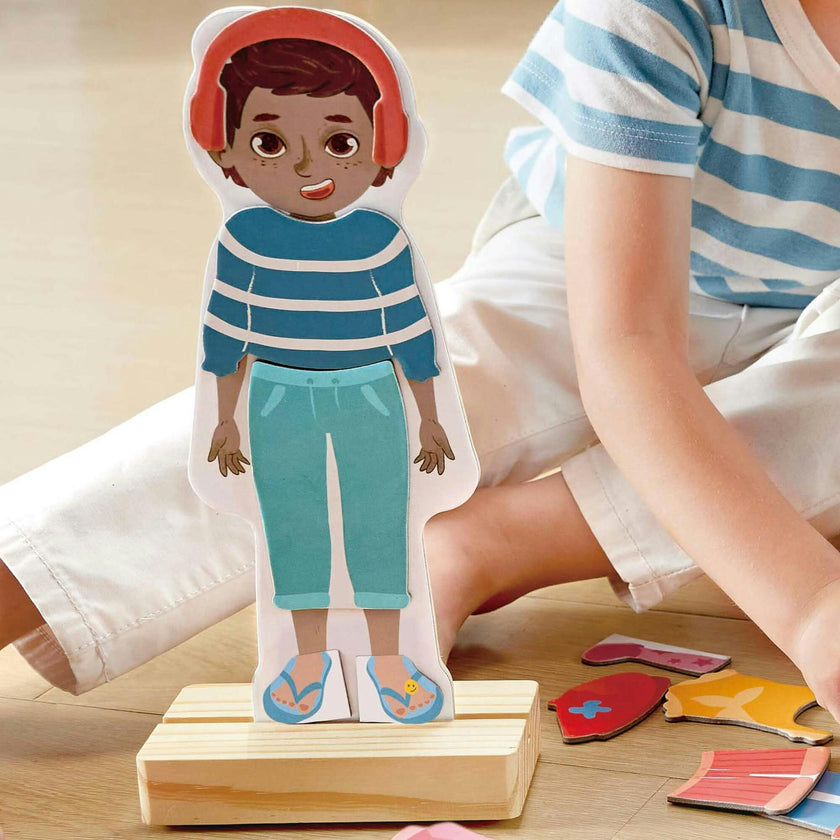 Hape: Dress-Up Magnetic Puzzle - 68pcs