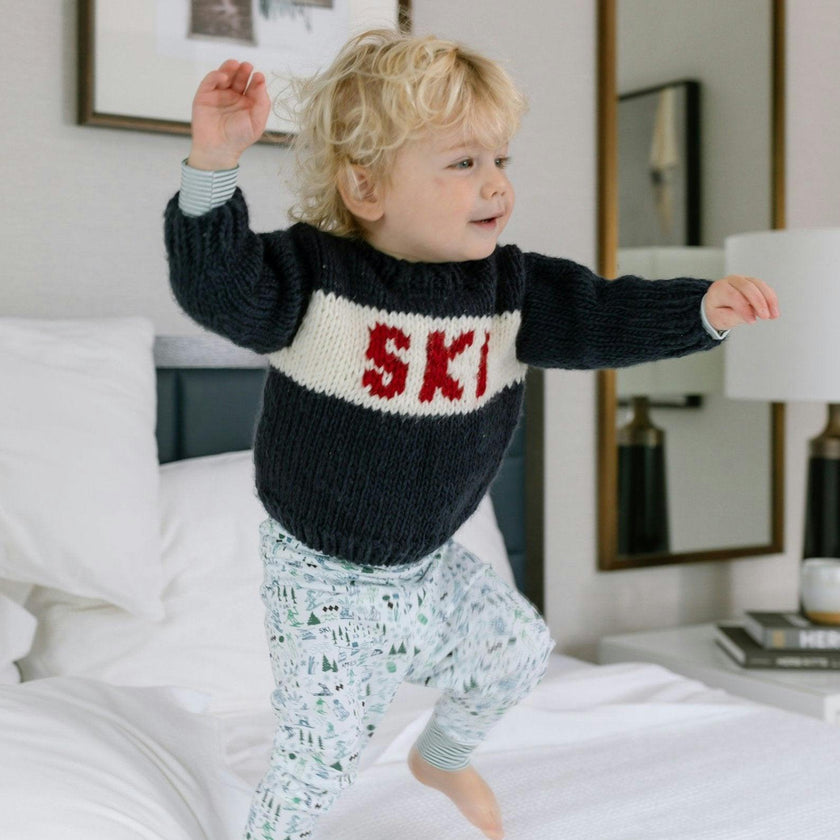 Après Ski Two Piece Kids Pajamas
