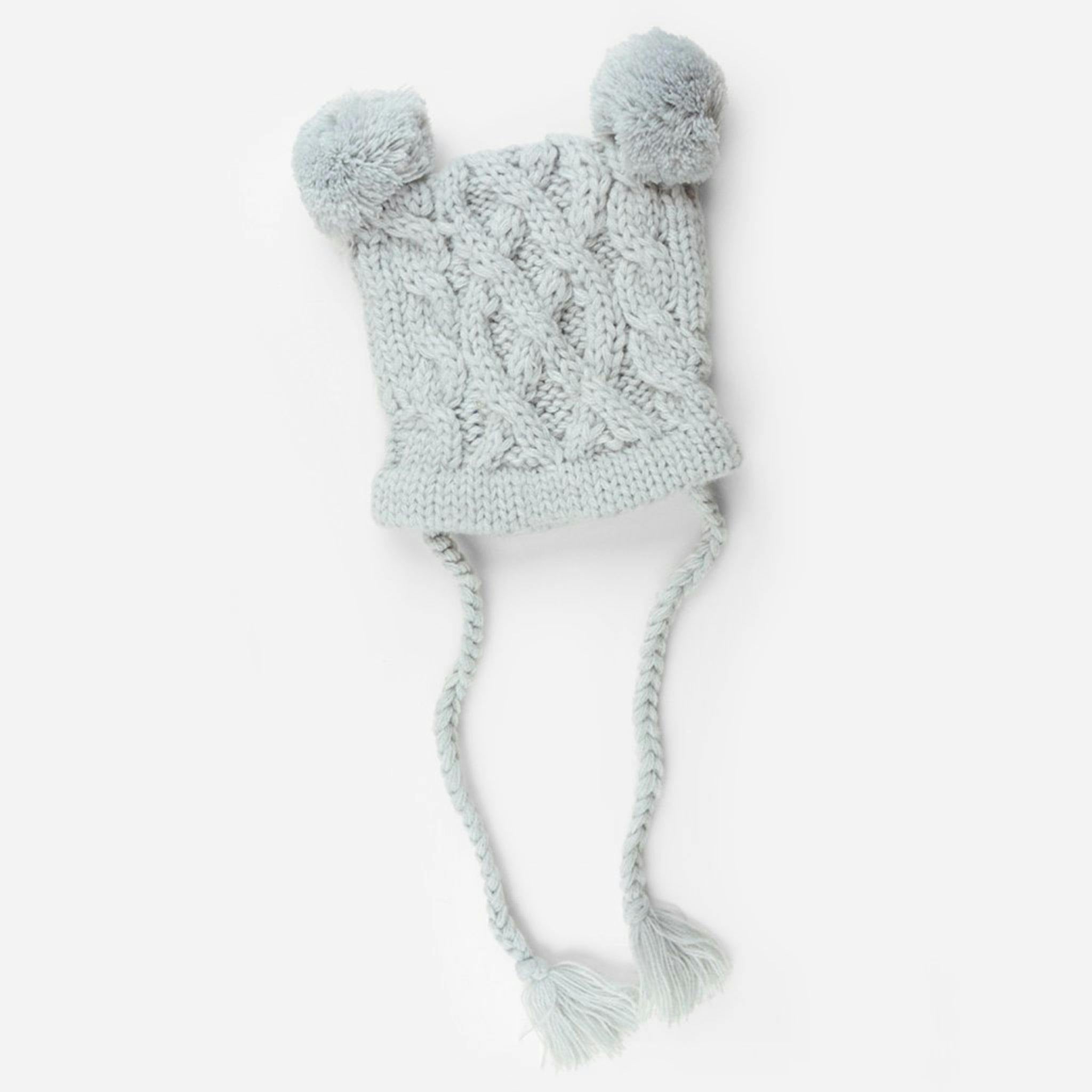 Quinn Cable Pom Pom Knit Hat