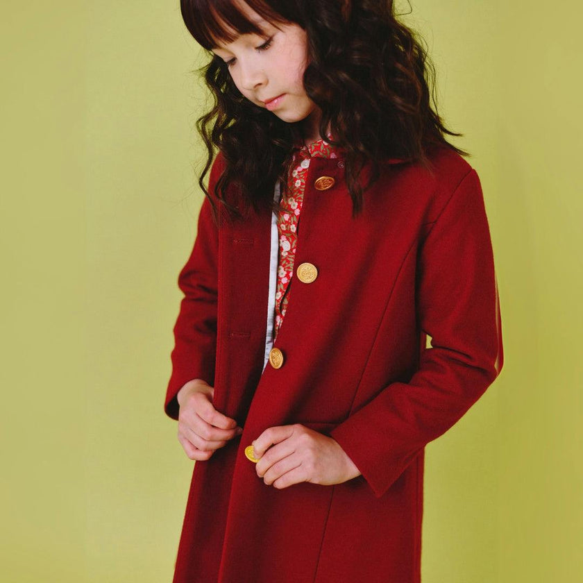 Kensington Coat - Belgravia Burgundy
