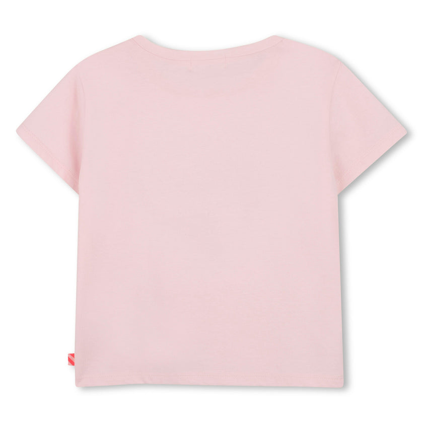 Pink Heart Glitter T-Shirt