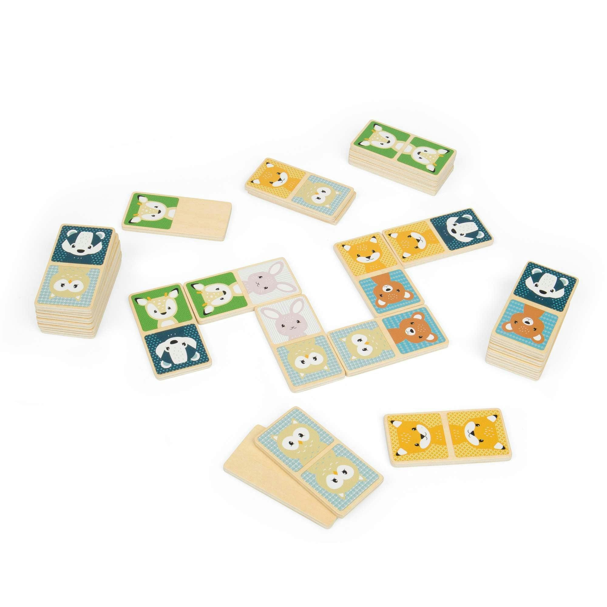 Woodland Animal Dominoes