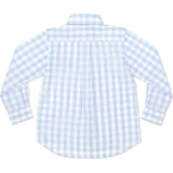 Bennett Button Down in Bailey's Bay Blue Gingham