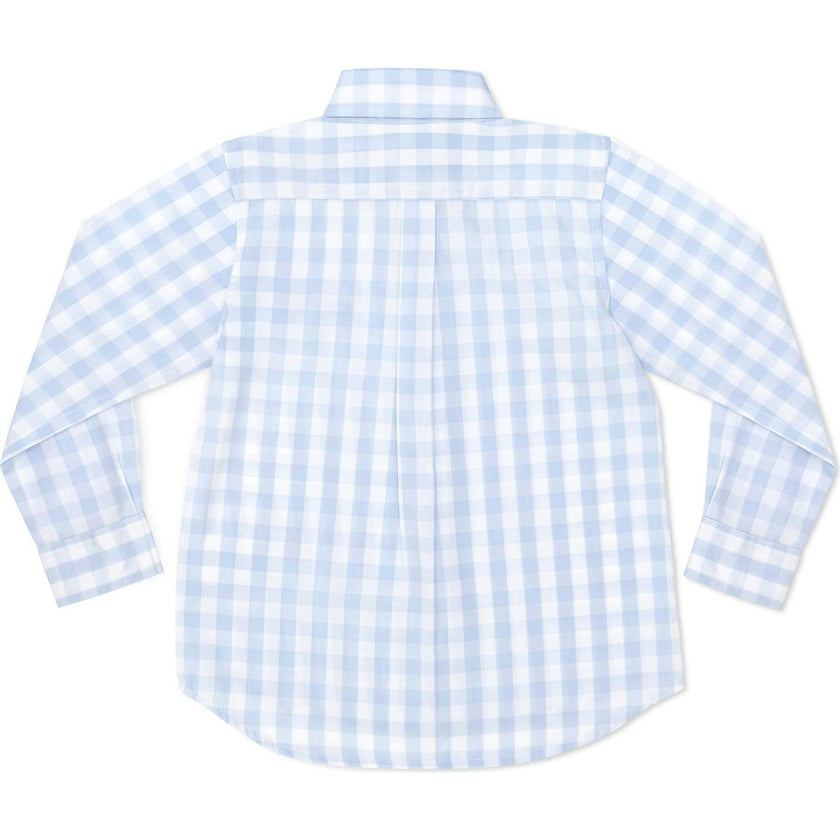 Bennett Button Down in Bailey's Bay Blue Gingham