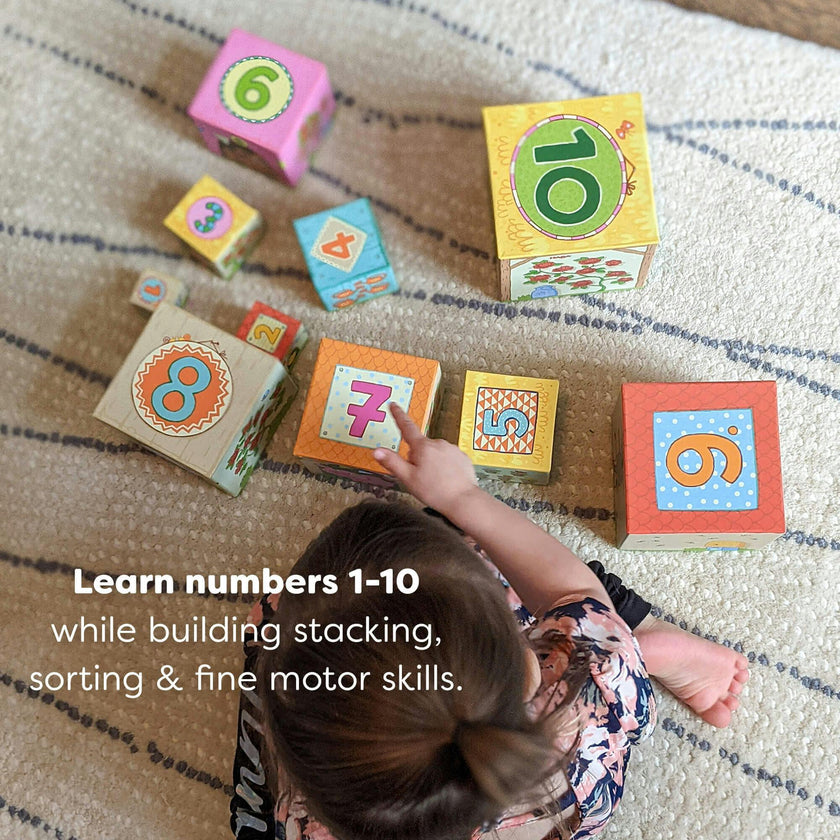 On the Farm Cardboard Stacking & Nesting Cubes