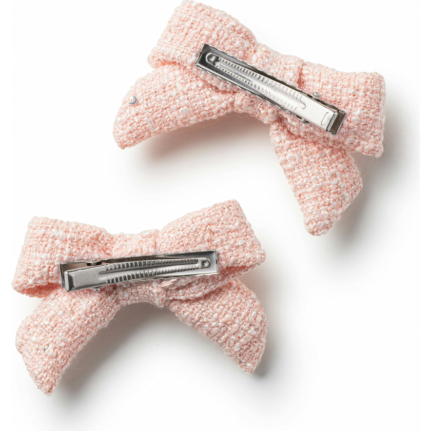 Clara Tweed Double Clip Set