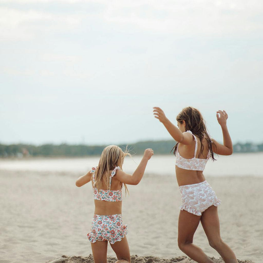Ruffle 2 Piece Bikini | UPF + Recycled - In Bloom