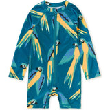 Rash Guard Baby Swimsuit, Blue