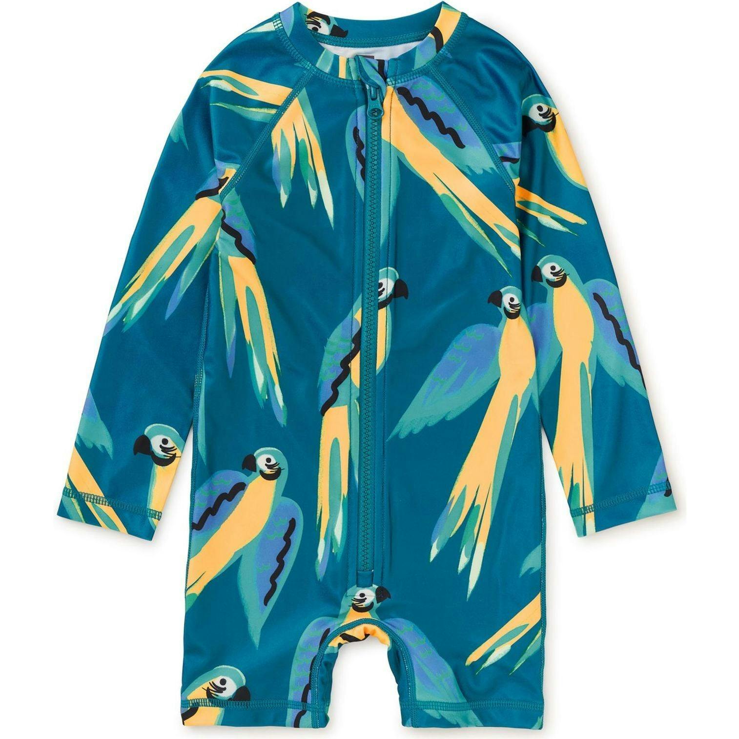 Rash Guard Baby Swimsuit, Blue