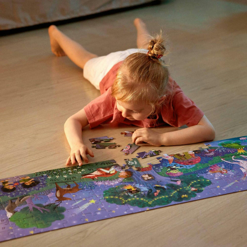 Giant Glow-In-The-Dark Magic Forest Jigsaw Puzzle