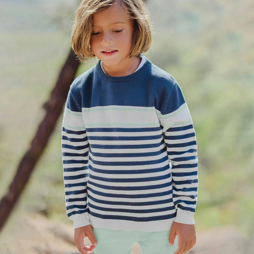 TARTINE ET CHOCOLAT Sailor Stripes Sweater