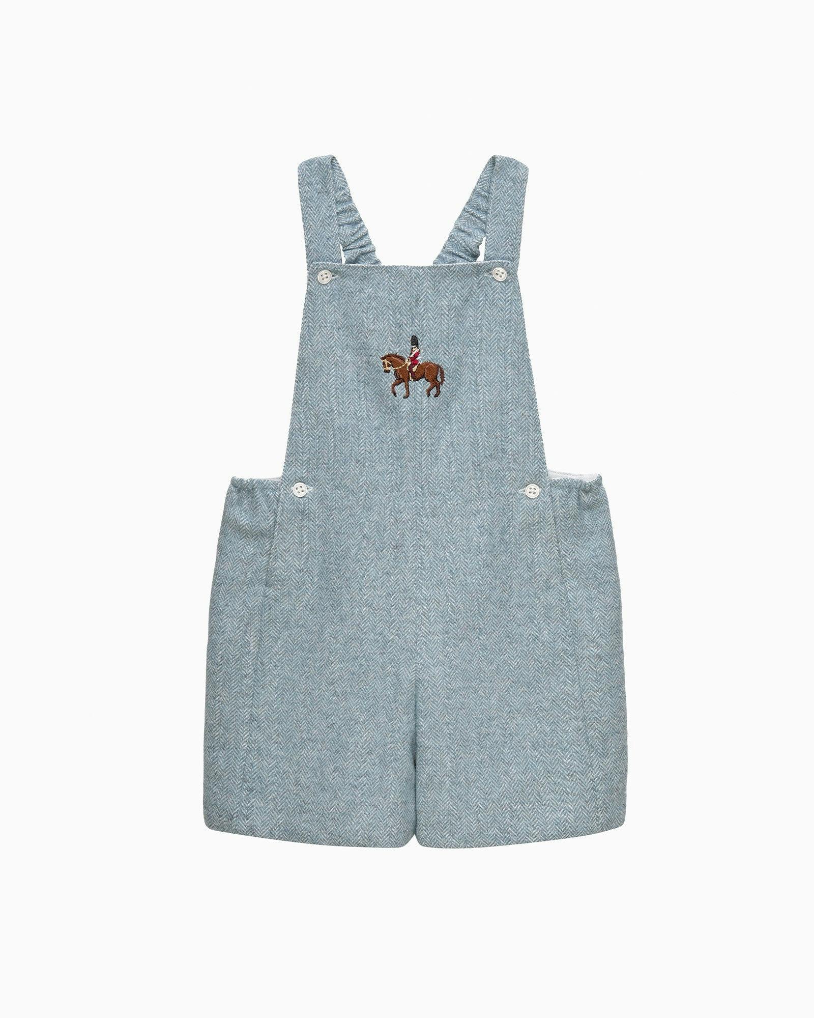 Baby Alfie Bib Shorts in Guardsman on a Horse