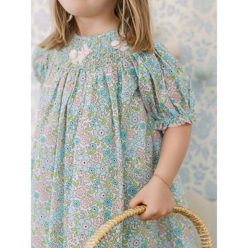 Polly Bunny Smocked Dress