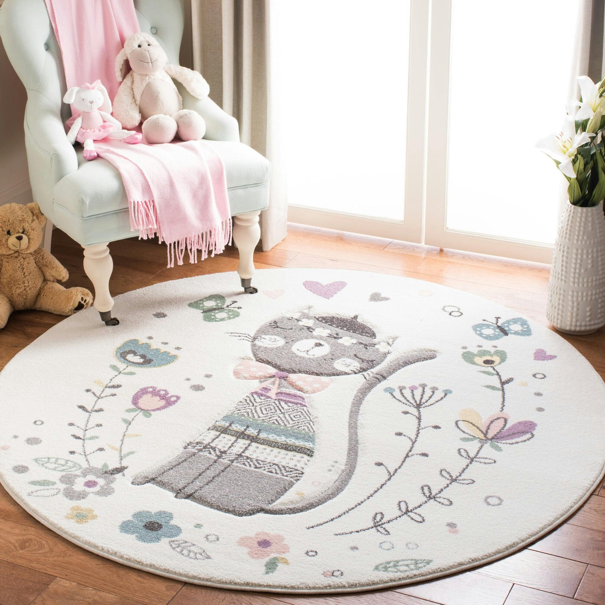 Carousel Kids Marie Rug, Pink