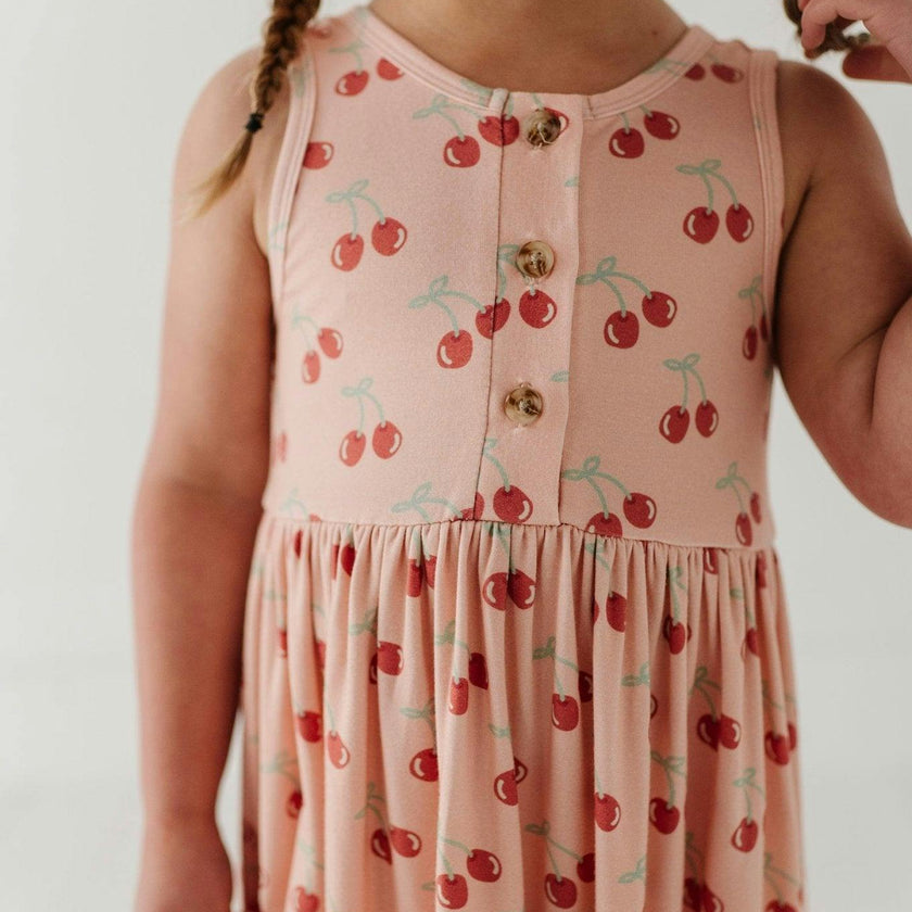 Girl's Henley Tank Dress
