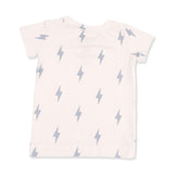 Mini Lightning Bolt - Short Sleeve Loungewear Set