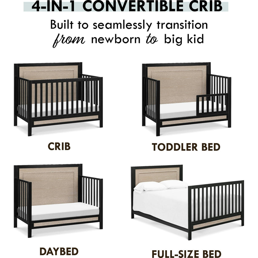 Radley 4-In-1 Convertible Crib