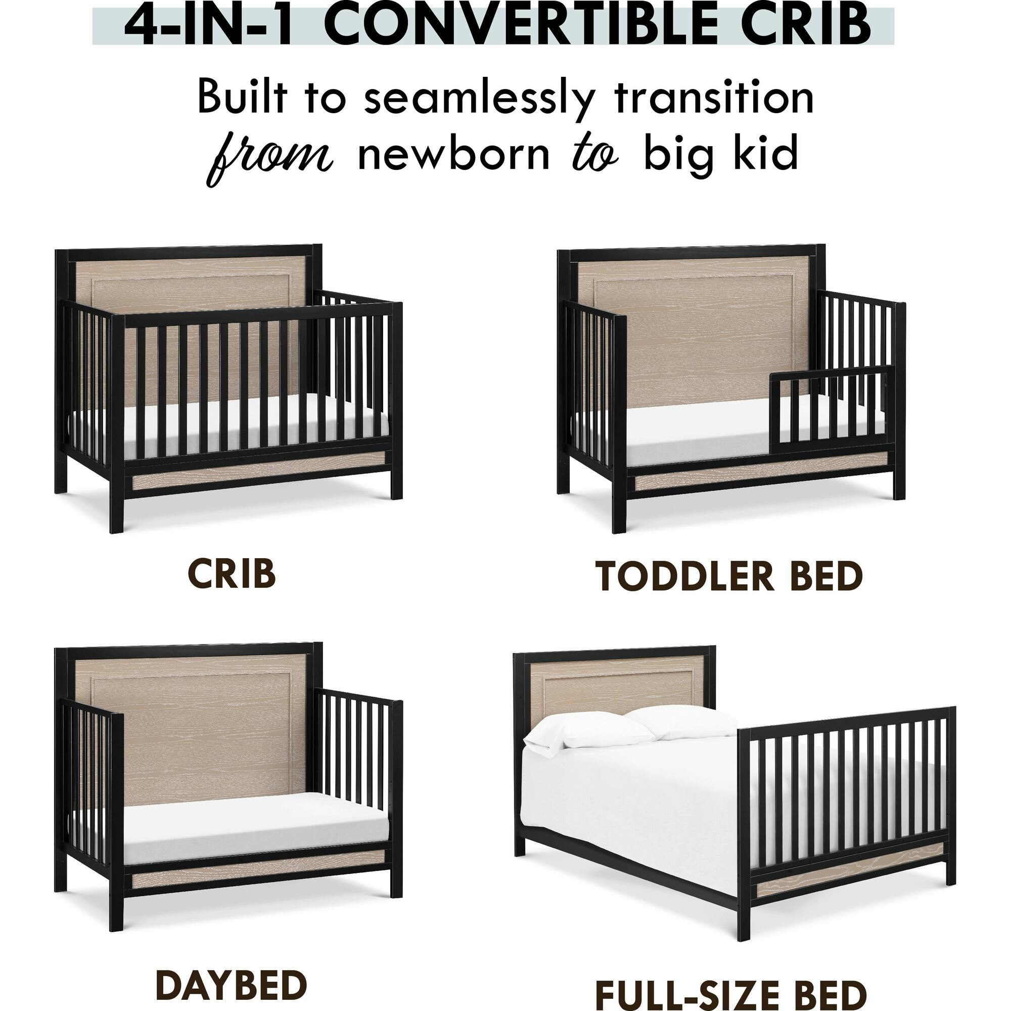 Radley 4-In-1 Convertible Crib