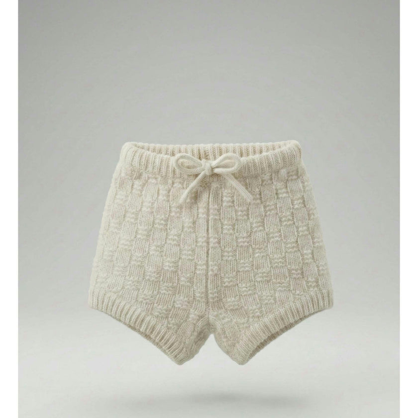 The Aspen Cashmere Baby Bloomer | Cream