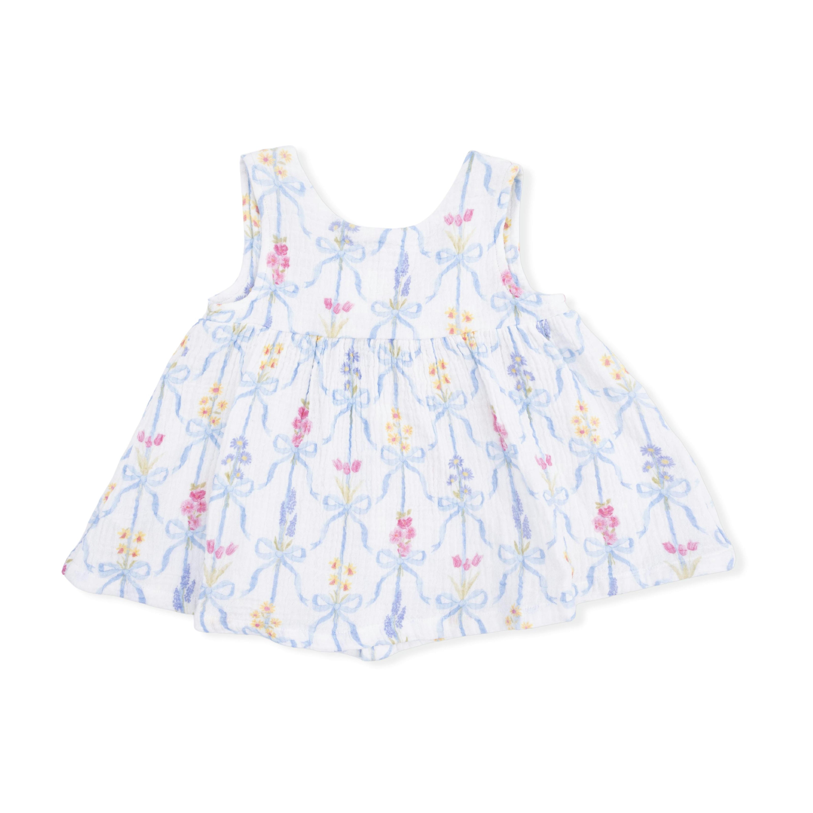 Ribbon Bouquets - Dress with Bow and Bloomer with Large Bow Set