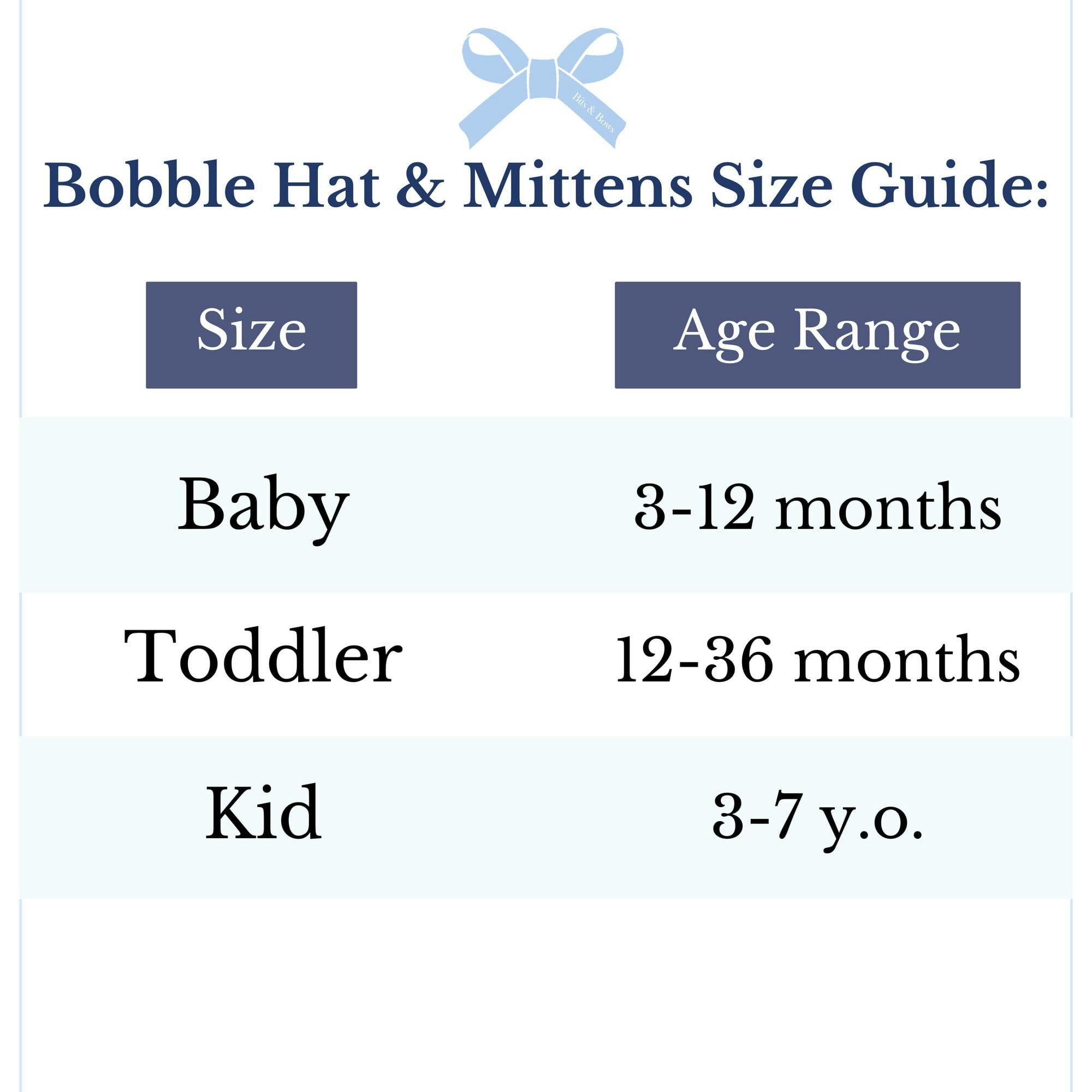 Bows Bobble Hat