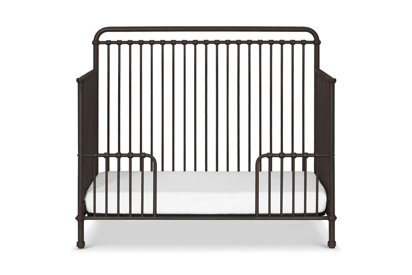 Million Dollar Baby Classic Winston 4-in-1 Convertible Iron Crib In Vintage Iron