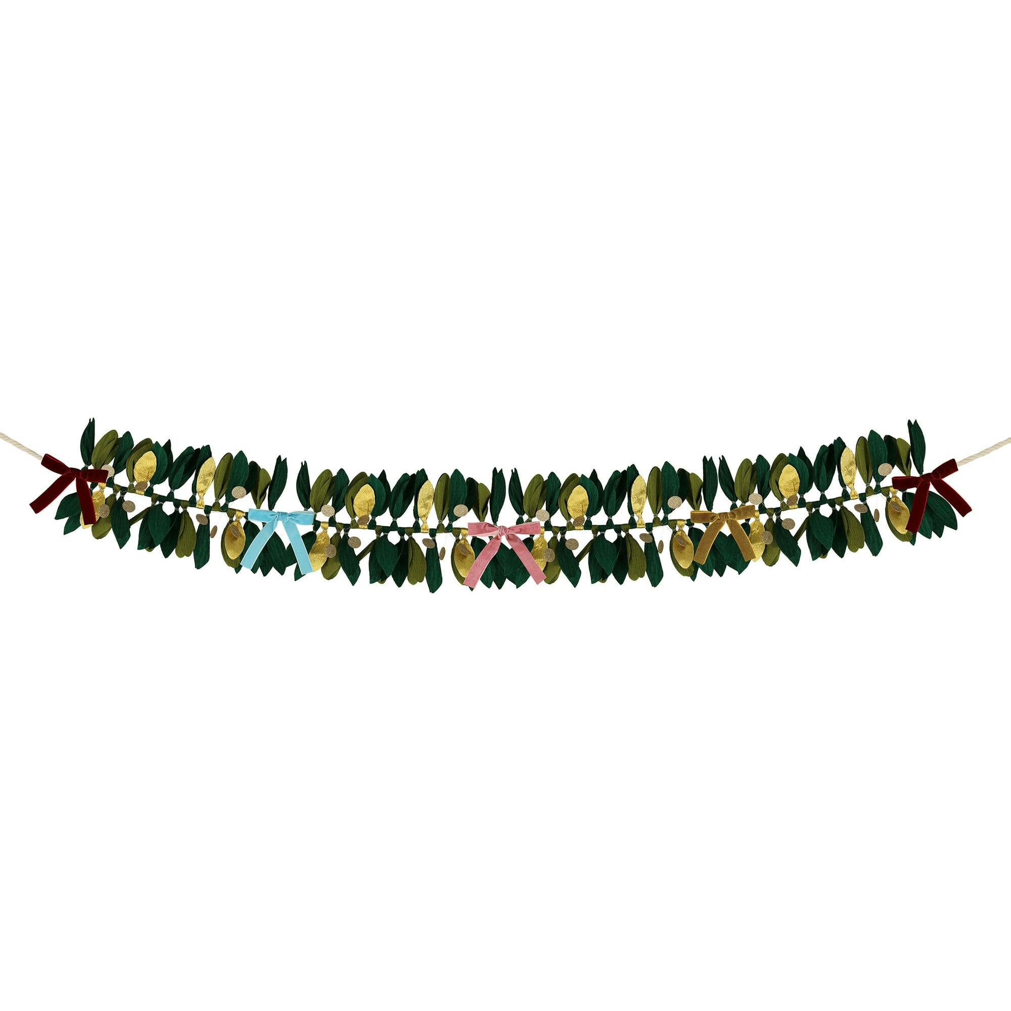 Paper Festive Foliage Garland