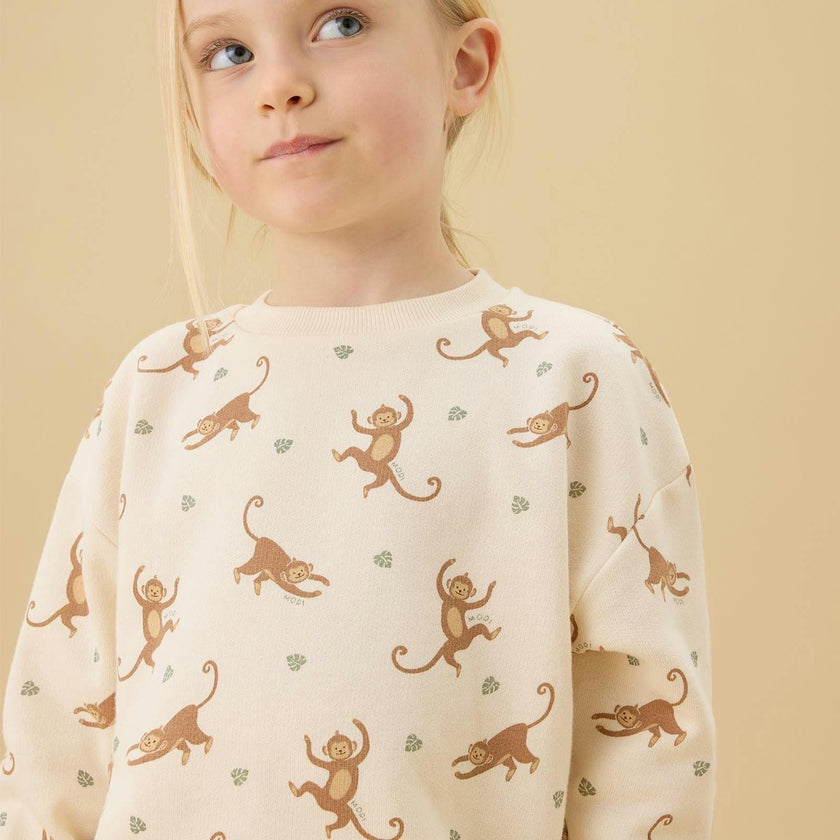 Happy Monkeys Oversized Sweater