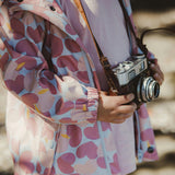 Recycled Waterproof Raincoat, Pink